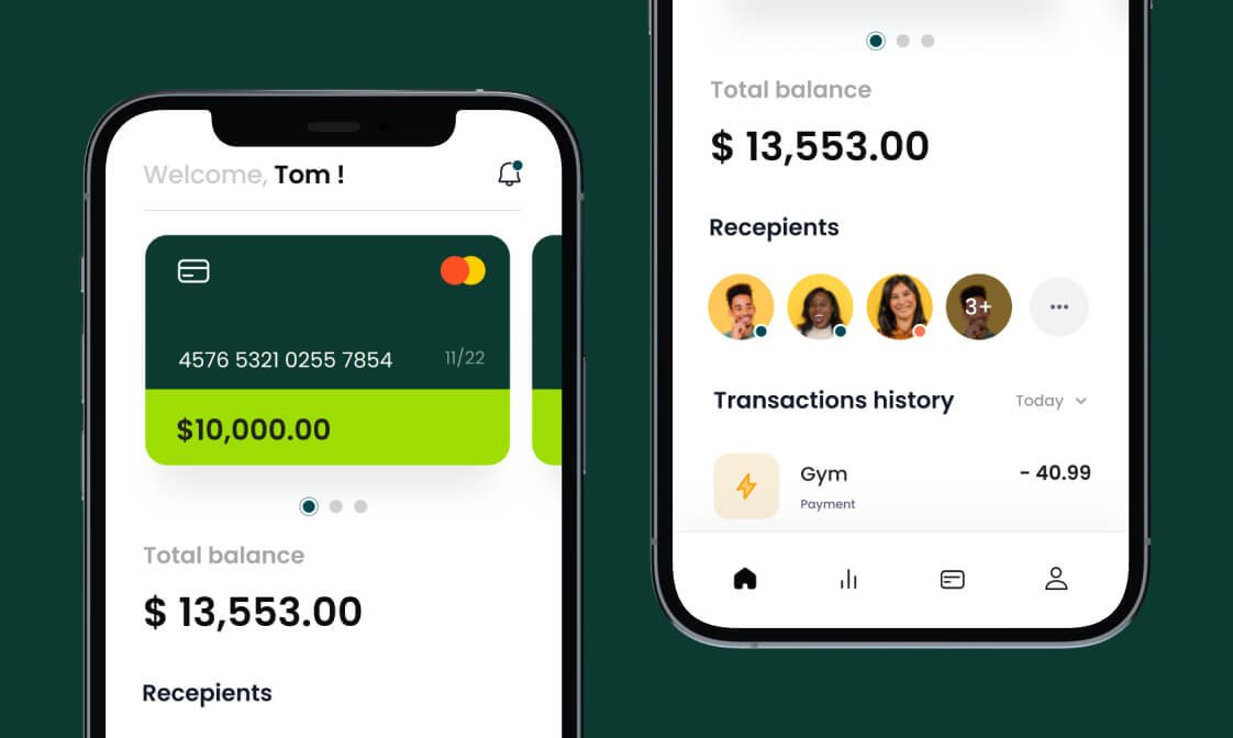 Trading App Dashboard